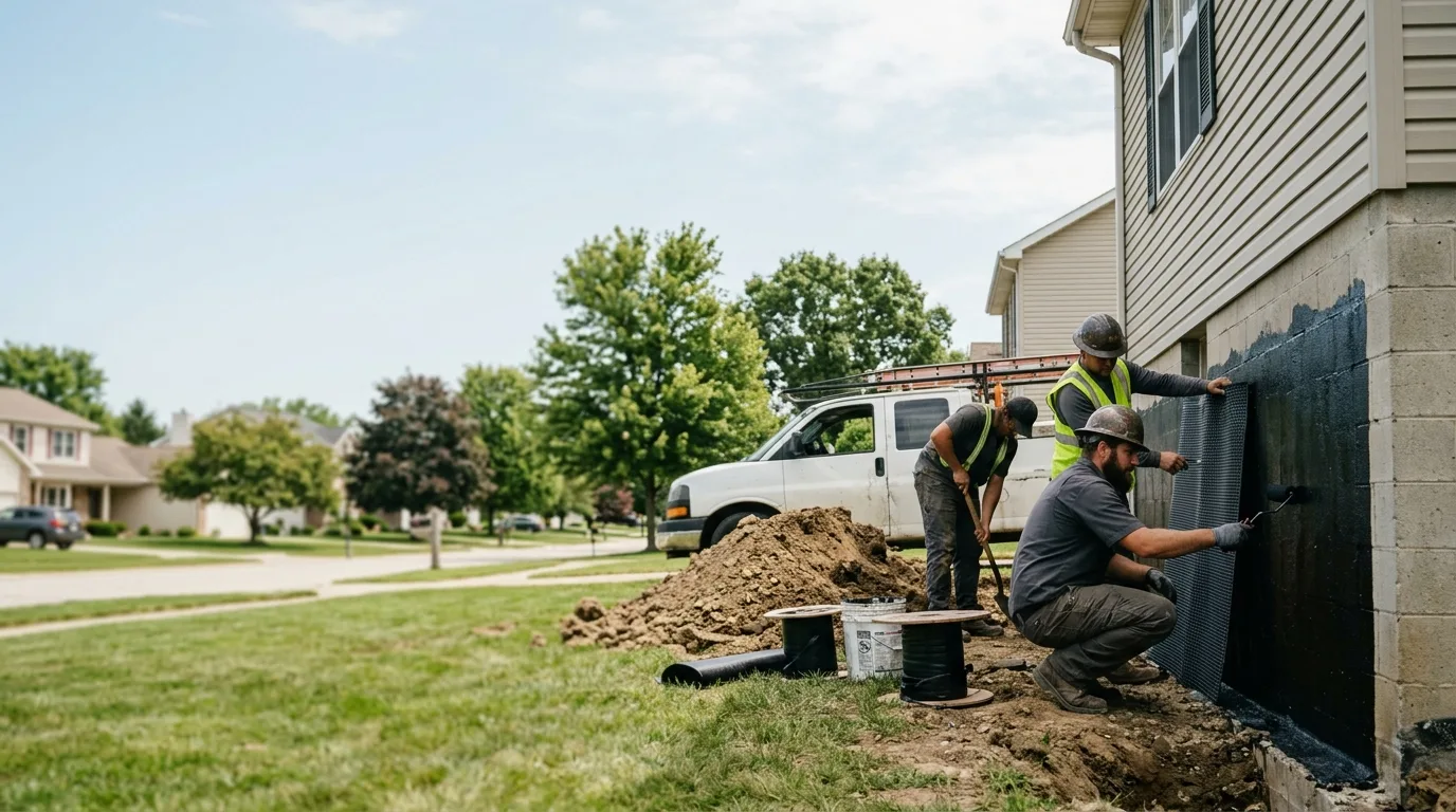 Basement Waterproofing in Richwood, OH near me